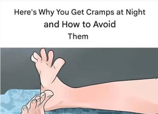 This is why we get cramps at night