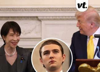 Japan prime minister makes bold comment about Barron in front of Trump as he jokes about Pearl Harbor