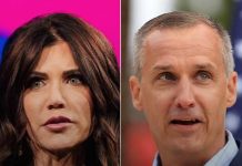 Kristi Noem’s Alleged Lover Corey Lewandowski Also Getting Booted from Homeland Security: Reports