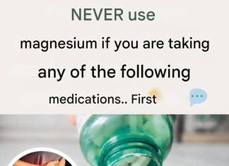 NEVER Use Magnesium If You Are Taking Any of the Following Medications