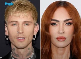 MGK Tells Megan Fox He’s ‘Stoked’ They Had a Baby Together After She Posts Racy New Photos