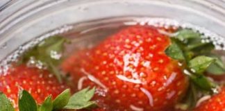 I soaked my strawberries in salt water and these white things wriggled out?