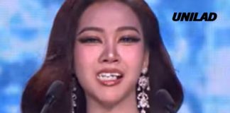 Miss Thailand contestant’s teeth awkwardly fall out while giving speech onstage