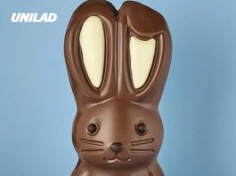 Costco’s 10lbs chocolate bunny costs $140 and has instructions on how to eat it