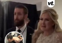 Moment Erika Kirk seen in tears after shots were fired at the White House Correspondents’ Dinner