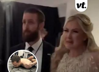Moment Erika Kirk seen in tears after shots were fired at the White House Correspondents’ Dinner