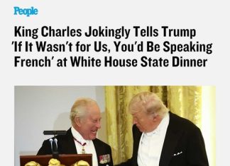 King Charles Jokingly Tells Trump ‘If It Wasn’t for Us, You’d Be Speaking French’ at White House State Dinner
