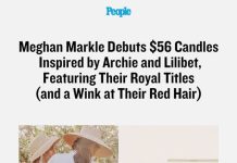Meghan Markle Debuts $64 Candles Inspired by Archie and Lilibet, Featuring Their Royal Titles (and a Wink at Their Red Hair)