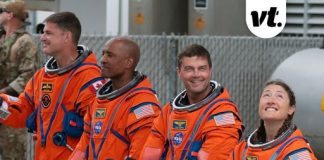 Why Artemis II astronauts are wearing orange space suits on historic trip to the moon