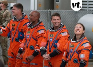 Why Artemis II astronauts are wearing orange space suits on historic trip to the moon