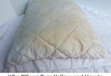 Here’s how to clean dirty bed pillows to leave them white and smelling sweet.