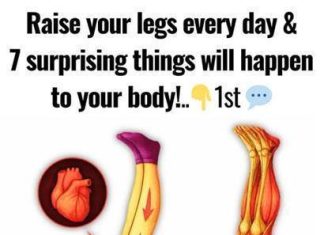 Raise your legs every day & 7 surprising things will happen to your body!