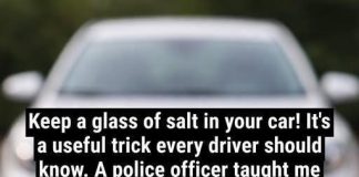Put a Glass of Salt in Your Car, Here Is Why Every Driver Should Try It