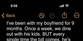 THE CLASSIC ‘FORGET’: MY BOYFRIEND ALWAYS ‘FORGETS’ HIS CREDIT CARD WHEN WE EAT OUT, AND I’M ALWAYS FOOTING THE BILL
