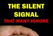 This is the first symptom of …