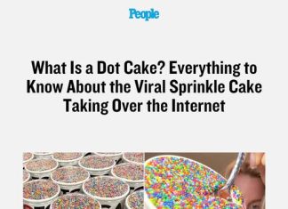 What Is a Dot Cake? Everything to Know About the Viral Sprinkle Cake Taking Over the Internet