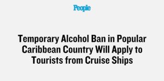 Temporary Alcohol Ban in Popular Caribbean Country Will Apply to Tourists from Cruise Ships
