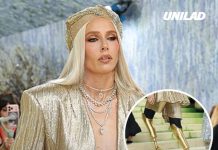 Met Gala’s ‘girl with the golden legs’ explained how a tampon almost killed her in terrifying warning