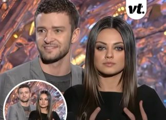People stunned at Mila Kunis’ response as clip resurfaces of Justin Timberlake ‘grabbing her breasts’ onstage