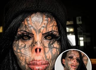 EXTREME MODIFICATION: TATTOOED WOMAN WHO KEEPS HER NOSE IN A JAR—SEE HER SHOCKING TRANSFORMATION (BEFORE & AFTER)