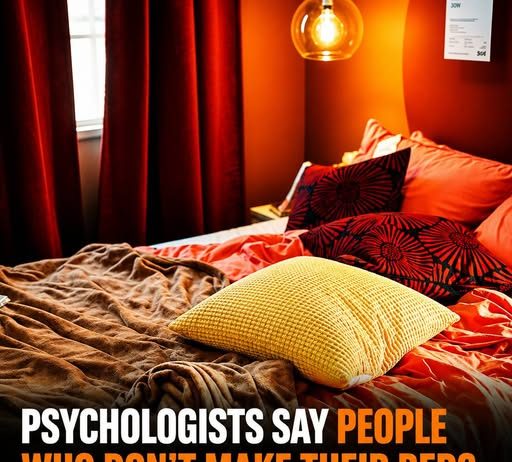 WHAT YOUR UNTIDY BEDROOM ACTUALLY REVEALS ABOUT YOUR BRAIN (THE SURPRISING PSYCHOLOGY OF PEOPLE WHO NEVER MAKE THEIR BED)