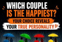 WHICH COUPLE LOOKS HAPPIEST? YOUR CHOICE COULD REVEAL YOUR TRUE PERSONALITY