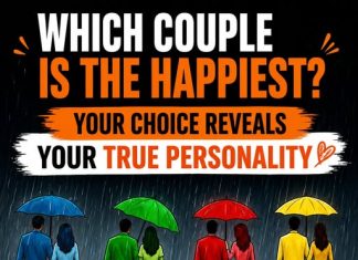 WHICH COUPLE LOOKS HAPPIEST? YOUR CHOICE COULD REVEAL YOUR TRUE PERSONALITY