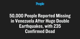 50,000 People Reported Missing in Venezuela After Huge Double Earthquakes, with 235 Confirmed Dead