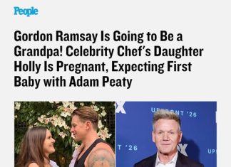 Gordon Ramsay Is Going to Be a Grandpa! Celebrity Chef’s Daughter Holly Is Pregnant, Expecting First Baby with Adam Peaty