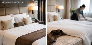 THAT DECORATIVE STRIP ON HOTEL BEDS? HERE’S WHAT IT’S REALLY FOR (IT’S NOT JUST FOR LOOKS)