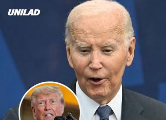 Joe Biden makes dig at Trump trying to fix reflecting pool after he threatened vandals with 10 years in prison