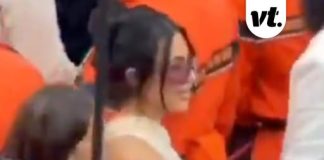 F1 fans call for Kim Kardashian to be banned after camera spots her committing shocking act