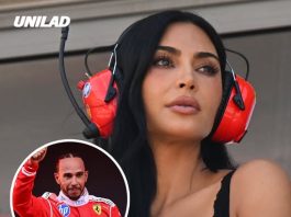 Lewis Hamilton makes rare comment about Kim Kardashian following Monaco Grand Prix appearance