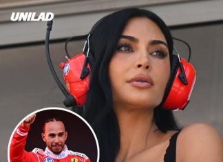 Lewis Hamilton makes rare comment about Kim Kardashian following Monaco Grand Prix appearance