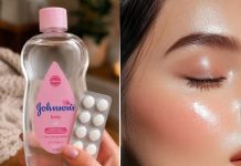 Baby Oil, Aspirin For Younger Looking Spotless Skin