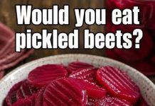 Homemade Pickled Beets