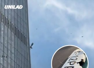 Plane crashes into tallest building in Beijing as footage of horrific incident surfaces