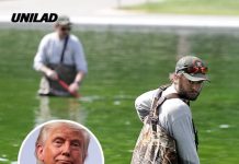Trump calls out ‘vandalism’ over Reflecting Pool concerns after blue paint is seen peeling off