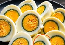 KITCHEN SCIENCE: WHAT CHEMICAL REACTION CAUSES THE GREEN RING AROUND HARD-BOILED EGGS?