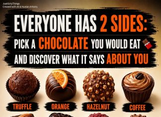 THE SWEET MEANING BEHIND THE CHOCOLATE YOU CHOOSE (WHAT YOUR FAVORITE TREAT REVEALS ABOUT YOUR PERSONALITY)