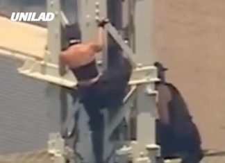 Netflix ‘Skywalkers’ daredevil couple arrested after scaling Empire State Building antenna for high-altitude proposal