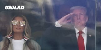 Reason why ‘fake Melania’ theories are circulating after spotting her at World Cup final