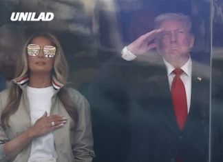 Reason why ‘fake Melania’ theories are circulating after spotting her at World Cup final