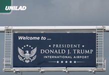 Florida airport officially renamed after Donald Trump in historic first for a sitting US president