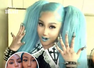 North West, 13, shows off face ‘piercings’ AGAIN in new video as mom Kim Kardashian promotes her tour after receiving criticism