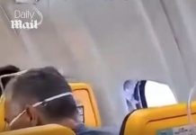 How Ryanair passenger who was sucked out of plane window was saved by his hero wife who held onto his feet for five minutes