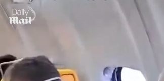 How Ryanair passenger who was sucked out of plane window was saved by his hero wife who held onto his feet for five minutes