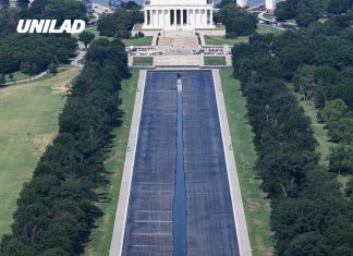 Reflecting Pool was damaged before Olympic athlete ever touched it, NPS official testifies
