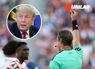 White House issues statement after Trump intervened on controversial red card decision
