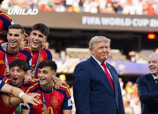 Lip reader details instruction FIFA president gave Trump before ignoring and crashing Spain’s celebrations
